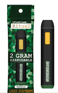Fresh Coast - Watermelon Zlushie | Ritual Liquid Diamond 2g Disposable | Hybrid