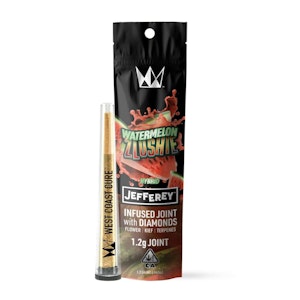 WEST COAST CURE - West Coast Cure Watermelon Zlushie Jefferey Infused Pre-Roll 1.2g