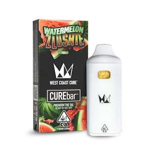 WEST COAST CURE - West Coast Cure Watermelon Zlushie CUREbar Disposable 1.0g