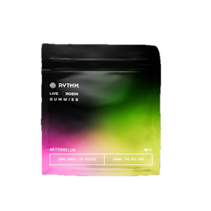 RYTHM - Watermelon Animal Face Gummies 10pk 100mg