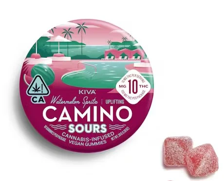 Camino - Camino Sours 10mg Watermelon Spritz Gummies Main Image