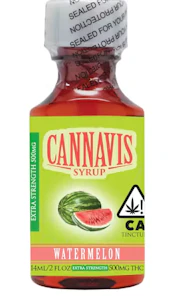 CANNAVIS - Cannavis - Watermelon Syrup 500mg Tincture