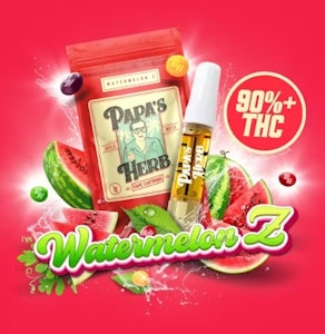 PAPA'S HERB - Papa's Herb - Watermelon Z - 1g Vape Cart