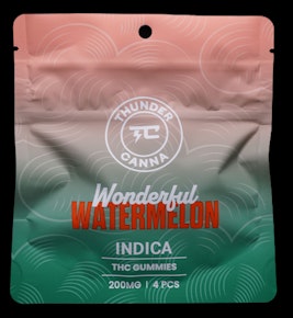Watermelon Gummies 4CT 200MG