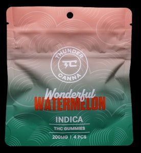 No Brand - Watermelon Gummies 4CT 200MG