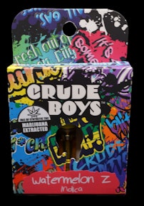Crude Boys - 1g Cartridge - Watermelon Z (Indica)