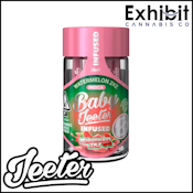 Baby Jeeter-Watermelon ZKZ-Infused Preroll-5pk-2.5g