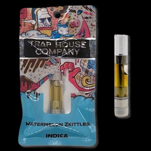 TRAP HOUSE - THC Watermelon Zkittlez | 1g Distillate 510 Vape Cart