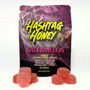 Hashtag Honey | Watermelon | Live Resin | Gummies | 10pk | 100mg