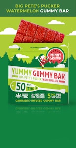 Minny Grown - Minny Grown- 50 MG THC - Watermelon Yummy Bar