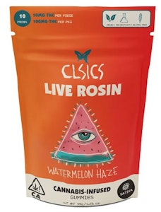 CLSICS - CLSICS Rosin Gummies 100mg Watermelon Haze