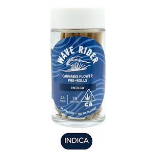 WAVE RIDER NURSERY - Wave Rider - Forbidden Jelly - Preroll Pack - 14-pk - 7.0g