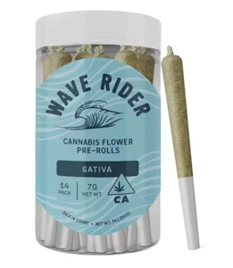 Wave Rider - Wave Rider 14pk Prerolls 7g Dream Diesel