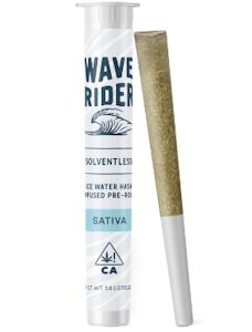 Wave Rider - Wave Rider Hash Infused Preroll 1g Lemon Zest