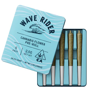Wave Rider - Mango Dream Preroll 5 Pack (2.5g)