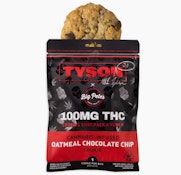 Tyson 2.0 - Oatmeal Chocolate Chip - Extra Strength - Indica - 1ct - 100mg