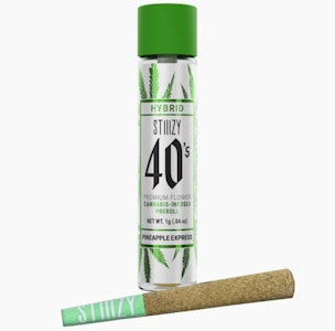 Stiiizy 40's - Pineapple Express - Infused Preroll - 1g