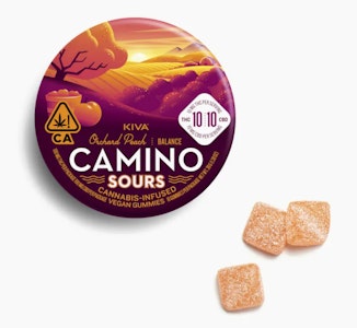 Camino Sours - Orchard Peach - Balance - 10:10 THC/CBD - 10pk - 100mg