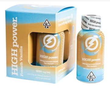 High POWER - French Vanilla - Syrup - 4ct - 1000mg