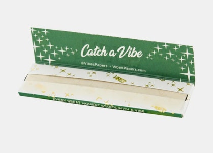 Vibes - Organic Hemp (Green) - Rolling Papers 1 1/4 - 50pk 