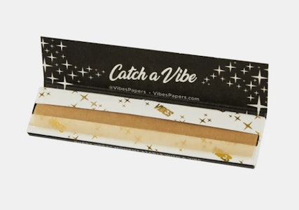 Vibes - Ultra Thin (Black) - Rolling Papers 1 1/4 - 50pk 