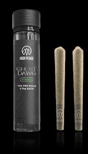 HIGH PEAKS (NY) - High Peaks - Ghost Dawg - .75g Preroll - 2pk