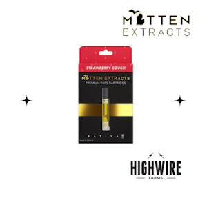 MITTEN EXTRACTS - Mitten Extracts Cart Strawberry Cough 1g