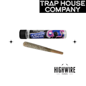 Trap House Co. Purple Urkle Dubbz Infused Preroll 1.25g