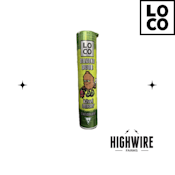 LOCO Kiwi Berry Infused Preroll 1g