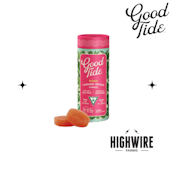 Good Tide Gummies Solventless Hash Rosin Guava 200mg (Hybrid)