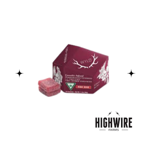WYLD - WYLD Gummies Pomegranate 1:1 CBD 200mg