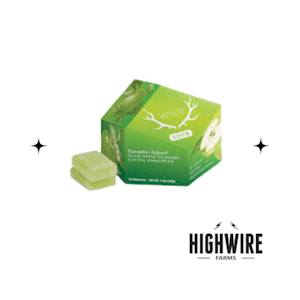 WYLD - WYLD Gummies Sour Apple 200mg