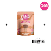Gelato Last Bites Mini Cones Milk Chocolate Caramel 200mg