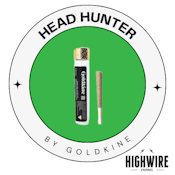 Goldkine Head Hunter Preroll 1g