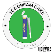 Toast Ice Cream Cake Preroll 1g