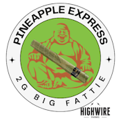 Pineapple Express Big Fattie Preroll 2g