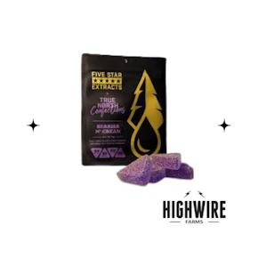True North Co. Full Spectrum Gummies Berries & Cream 200mg