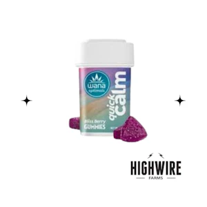 Wana Brands - Wana Gummies Optimal Quick Calm Bliss Berry 10mg