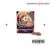 Monster Gummies Blasteroid Blackberry Blastoff 100mg