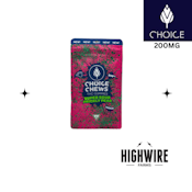 Choice Gummies Super Sour Prickly Pear 200mg