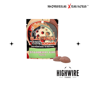 MONSTER XTRACTS - Monster Gummies Blasteroid StarBerry Kiwi 100mg