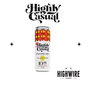 HIGHLY CASUAL - Highly Casual Hang Ten Honeycrisp Apple 10mg