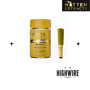 MITTEN EXTRACTS - Mitten Extracts Infused Preroll 5pk Maui Pineapple 3.5g