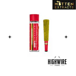 Mitten Extracts Infused Preroll Strawberry Cough 1.25g
