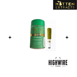 MITTEN EXTRACTS - Mitten Extracts Infused Preroll 5pk OG Kush 3.5g