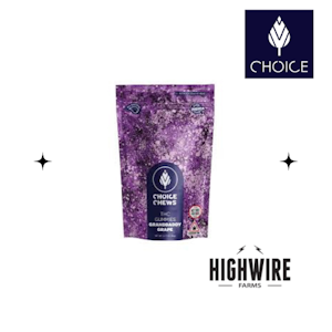 CHOICE - Choice Gummies Granddaddy Grape 100mg