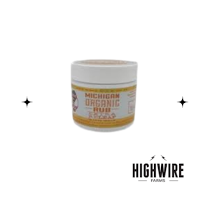MICHIGAN ORGANIC RUB - Michigan Organic Rub Orange Cream Topical 1:1 400mg 3 OZ