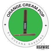 Orange Cream Pop Preroll 1g