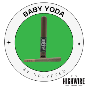 UPLYFTED CANNABIS - Baby Yoda Preroll 1g