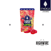 Choice Gummies Super Sour Cherry Limeade 200mg (Hybrid)